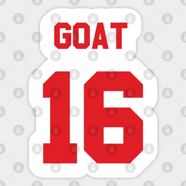 The Goat Sticker by old_school_designs